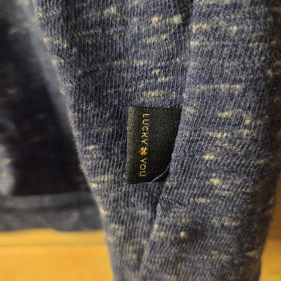 Lucky Brand Mens Navy Polo Shirt GUC Size M - Picture 9 of 11